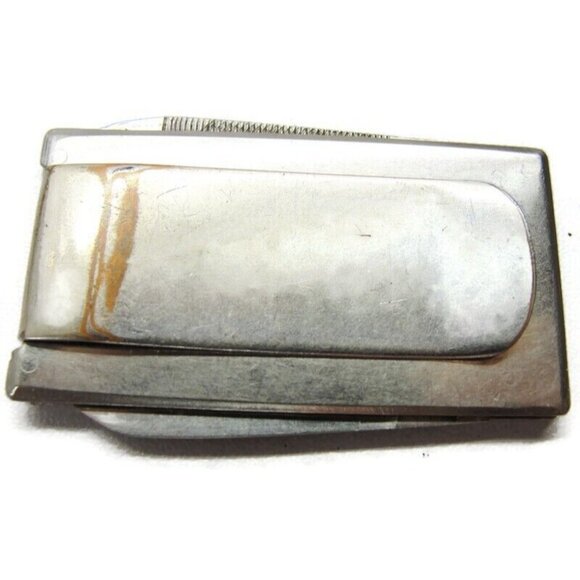 Niagara Falls New York Knife File Money Clip Stainless Steel Wallet Credit Card - Picture 3 of 9
